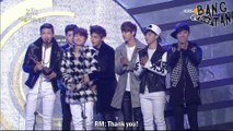 [ENG] 140123 Seoul Music Awards - BTS Wins Best New Artist Award