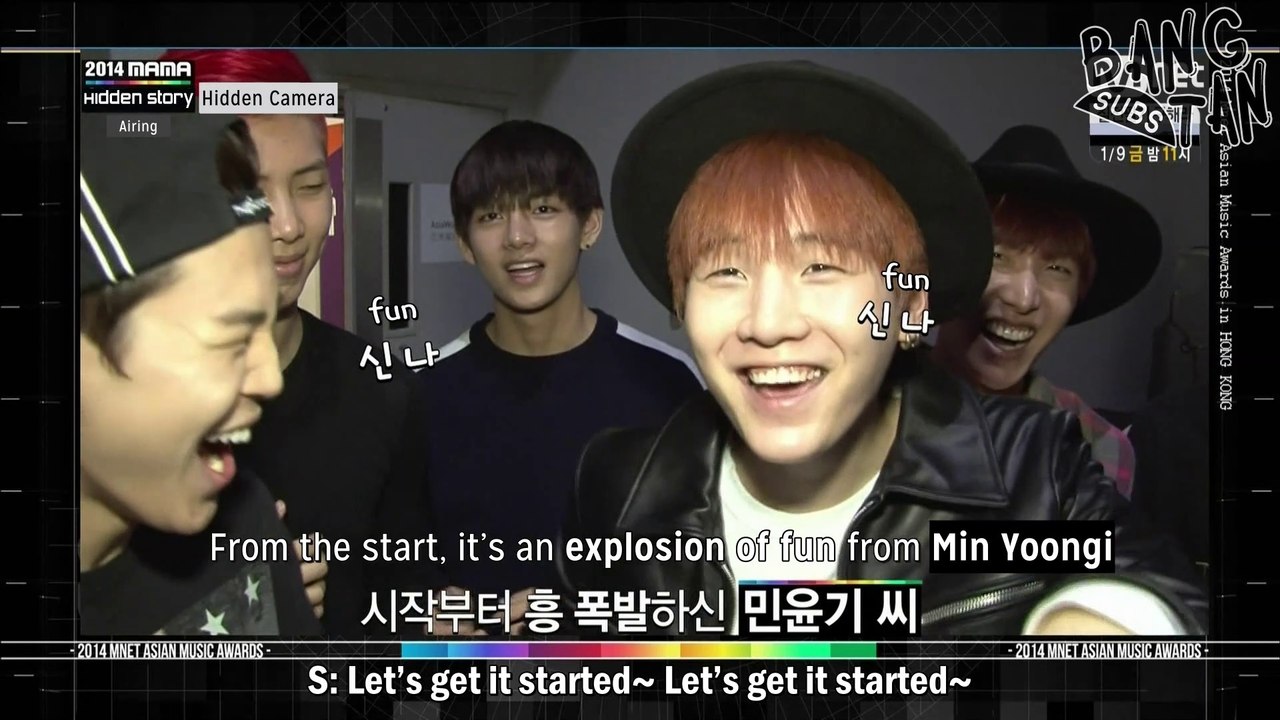 [ENG] 141211 MAMA 2014 - BTS Behind Story