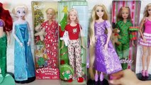 Barbie doll Pajamas Christmas Morning Happy Holidays Piyama boneka Barbie boneca Pijamas | Karla D.