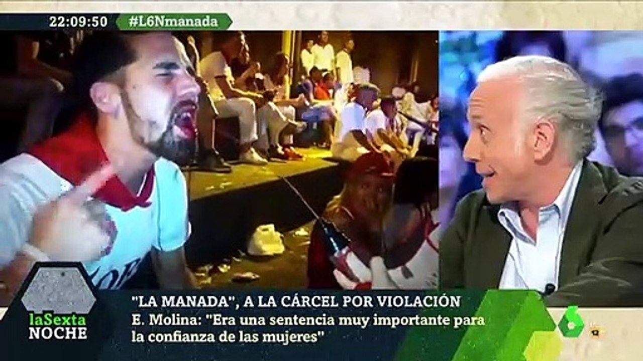 Eduardo Inda debate en la Sexta Noche sobre la sentencia de 'La Manada'