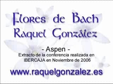 FLORES DE BACH - Raquel González - ASPEN