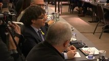 Los diputados de JXCAT se reúnen en Bruselas con Puigdemont