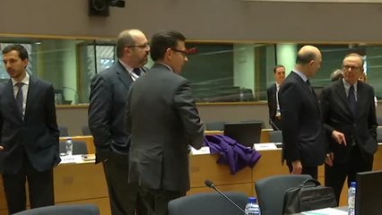 El ministro Escolano se estrena en el Eurogrupo