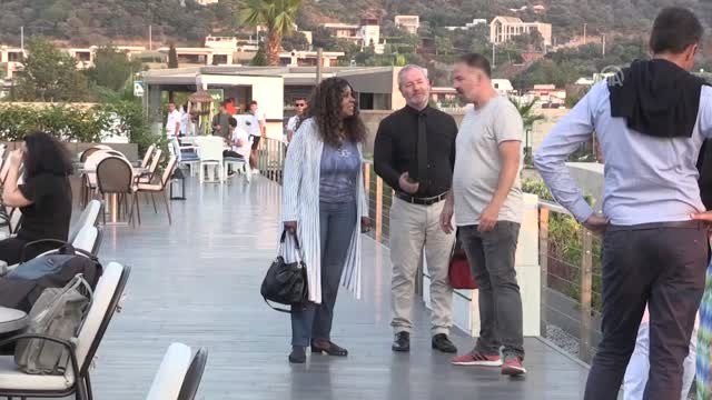 Gloria Gaynor Bodrum'da konser verdi