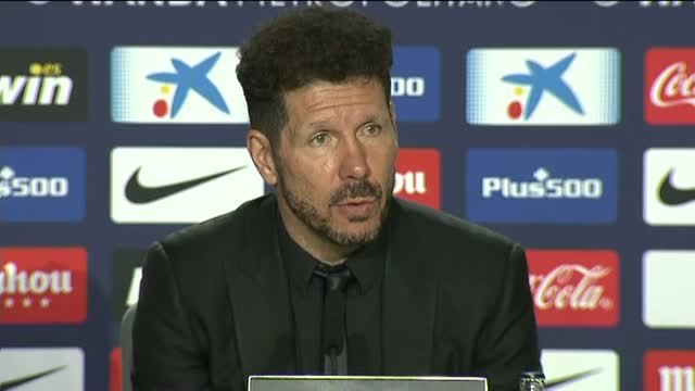 Simeone: Mi deseo es llegar con opciones a las últimas cinco jornadas