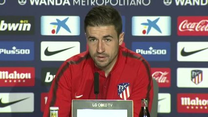 Gabi: "Lo único que pido a Griezmann es que mientras esté en el Atlético se deje la vida"