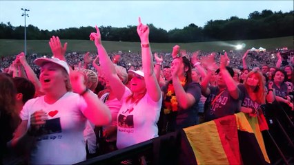 Concert de Patrick Bruel : un public en pleine forme
