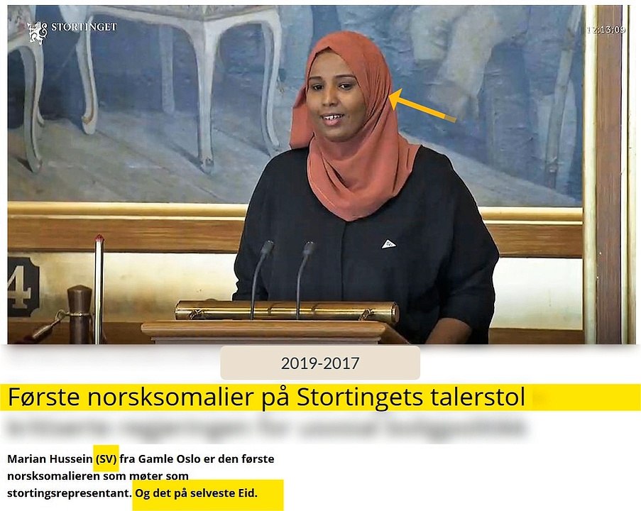 Muslim Power Norske Storting 2019