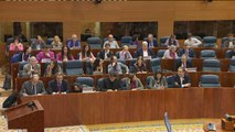 La Asamblea de Madrid vacía de diputadas... menos las del PP de Cifuentes