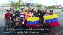 Historias de hinchas: migrantes venezolanos en Brasil acompañan a la 