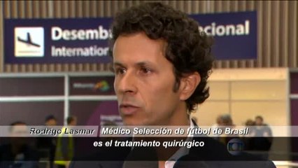 Скачать видео: El médico de Neymar confirma la fractura y podría estar tres meses de baja