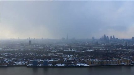 Espectacular Time-Lapse de la 'Bestia del Este' sobre Londres