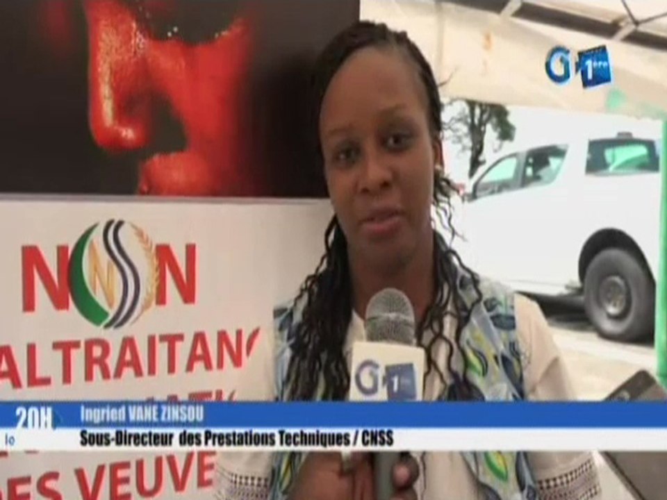 RTG/ Edification des veuves et des orphelins par le Directeur chargé des prestations techniques Vane Ingried ZINSOU de la Caisse Nationale de Sécurité Sociale(CNSS), sur les procédures à entreprendre afin de bénéficier de la pension du conjoint survivant