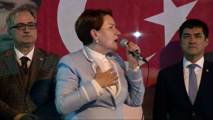 Meral Akşener Tuzla'da Konuştu