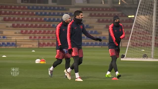 Vuelta a los entrenamientos para el FC Barcelona