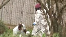 Los Mossos d'Esquadra registran el huerto del tío del presunto asesino de Susqueda