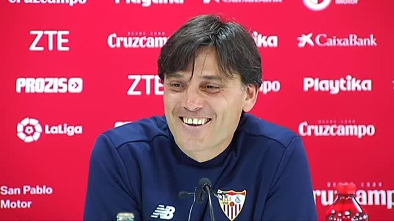Montella no considera posible que el Betis termine la temporada por delante del Sevilla