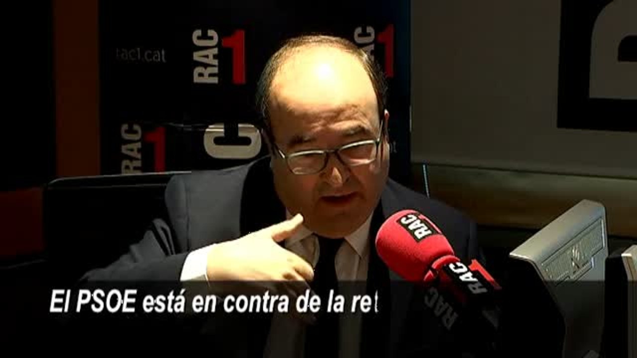 Iceta: "He estado con familiares de presos"