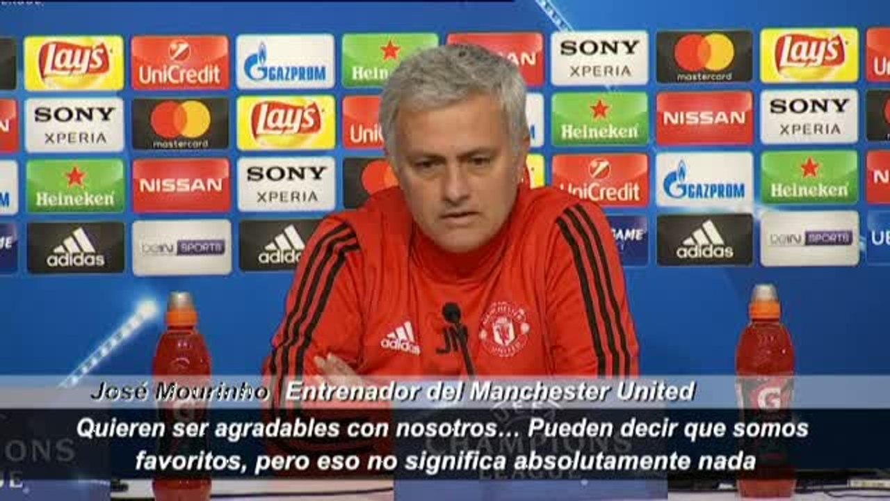 Mourinho: "Pueden decir que somos favoritos, pero no significa nada"