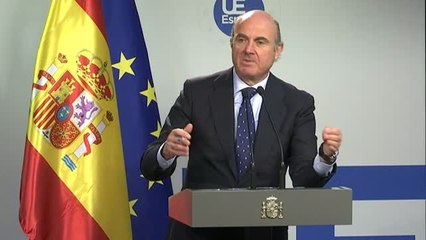 De Guindos: "Yo no sé quién me va a sustituir"