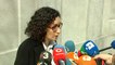 Marta Rovira: "Hemos venido a defender los derechos que tenemos como diputados del Parlament"