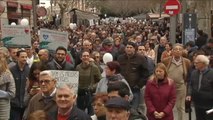 Sanitarios en lucha contra la imposición del catalán en Baleares