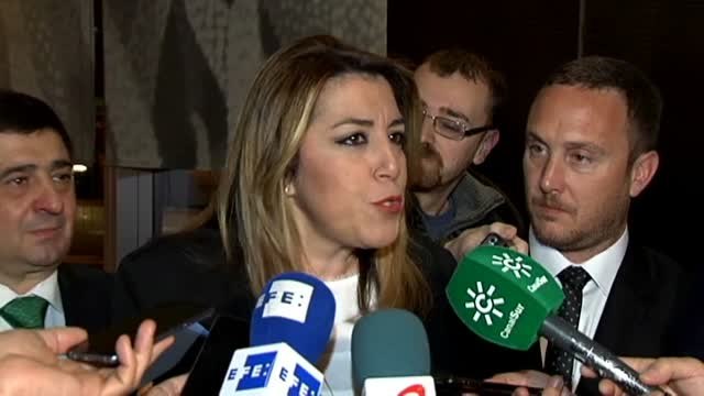 Susana Díaz: Pedro Sánchez es mi secretario general y tiene todo mi apoyo