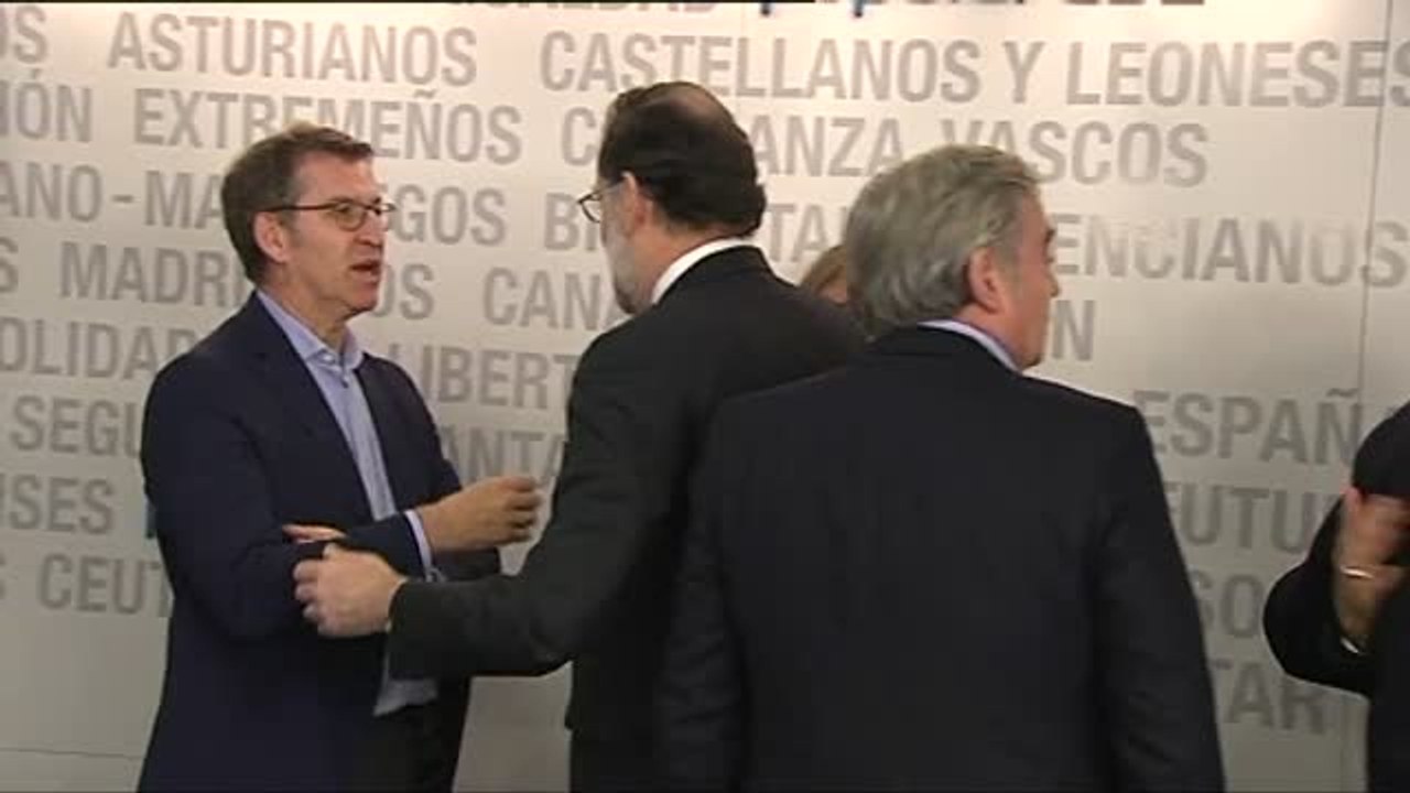 Rajoy reúne a sus líderes territoriales tras el avance de Ciudadanos en las encuestas