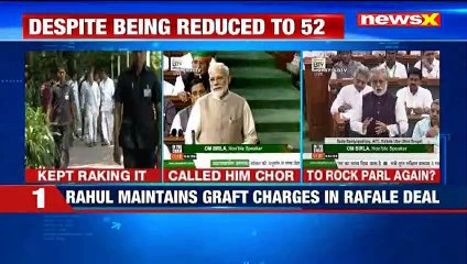 Rahul Gandhi maintains graft charges in Rafale deal