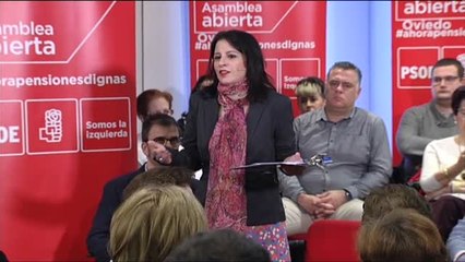 Lastra dice que el PSOE tiene la "obligación ética y moral" de salvar al país de la derecha