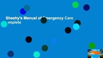 Sheehy's Manual of Emergency Care Complete
