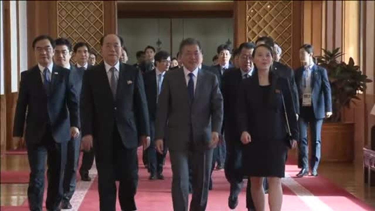 Los Juegos Olímpicos de Invierno deshielan las relaciones entre las dos Coreas