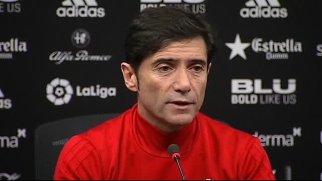 Marcelino: Es el partido. Vamos a ir 'a full' desde el inicio