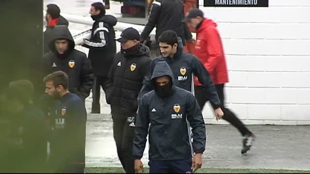 Guedes entrena con normalidad y apunta a la vuelta ante el Barcelona