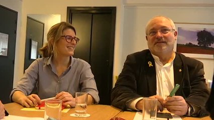 Puigdemont se reúne en Bruselas con diputados de Junts per Catalunya