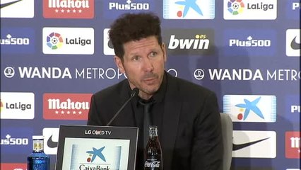 Simeone: "Nos van a tener que matar a uno para que piten penalti"