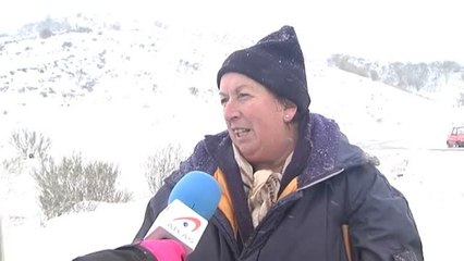 España, bajo un manto de nieve