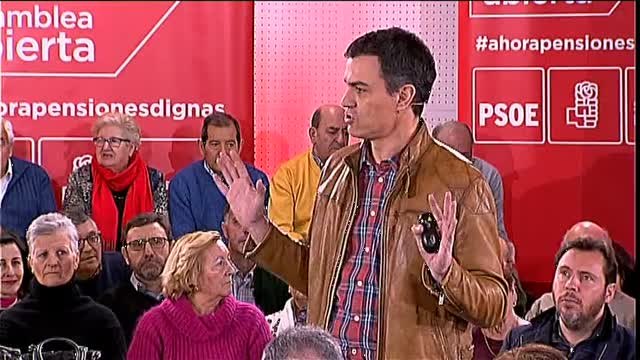 Sánchez: Un gobierno que no hace nada es un gobierno que no es nada