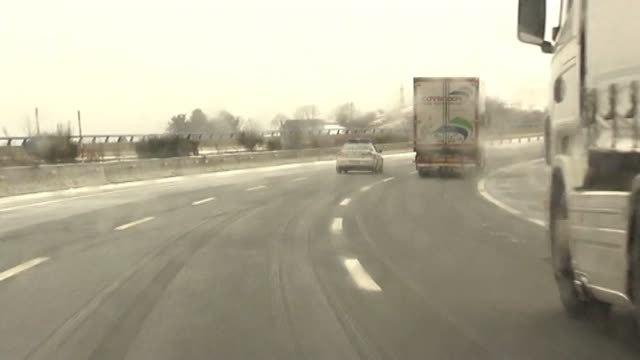 El temporal deja problemas en las carreteras de Cantabria