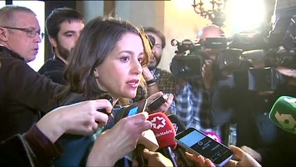 Arrimadas: "El procés es una gran farsa y lo que hablan en privado no tiene nada que ver con lo que dicen en público"