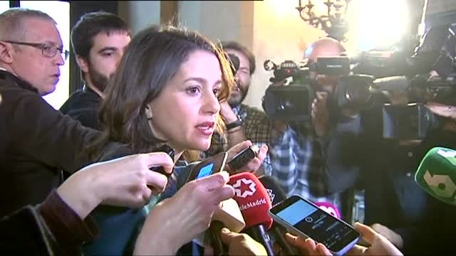 Arrimadas: El procés es una gran farsa y lo que hablan en privado no tiene nada que ver con lo que dicen en público