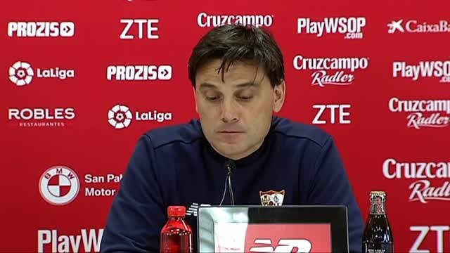 Dardo de Montella al Betis: Cualquiera que pueda elegir cogería el Sevilla porque puede jugar Europa y Copa