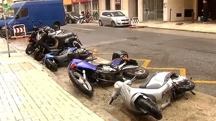 Las intensas rachas de viento en Málaga provocan 250 incidencias en tres horas