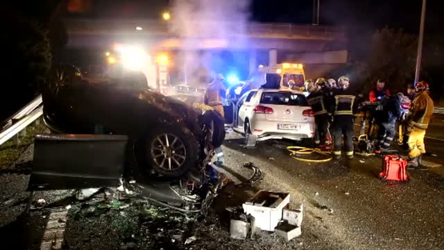 Un conductor kamikaze causa un accidente mortal en Mallorca