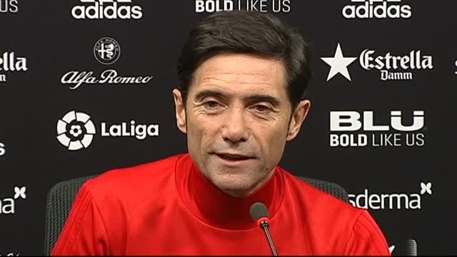 Marcelino: Nos tocó el rival más difícil contra el que podíamos jugar, pero eso no nos va a quitar la ilusión de llegar a la final