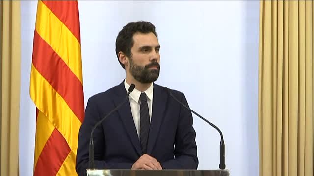 Torrent mantiene la candidatura de Puigdemont pese al recurso anunciado por el Gobierno