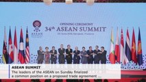 Southeast Asian countries find common ground on world's largest trade deal