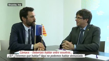 Puigdemont y Torrent no descartan una investidura presencial