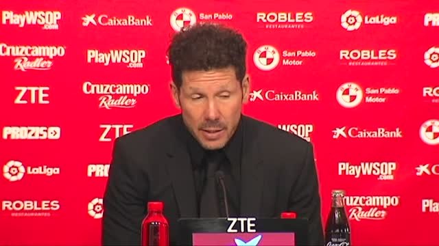 Simeone: La eliminación de Copa es responsabilidad mía, pero aún quedan 4 meses