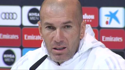 Zidane: "La eliminatoria no está sentenciada, habrá que luchar hasta el final"